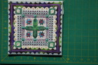 Canvas work box top