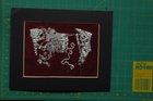 Abstract Silver Plastic Meld