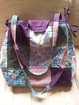 Square quilted bag