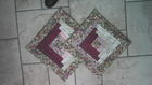 Patchwork cushons