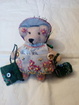 Teddy Bear pin cushion hat